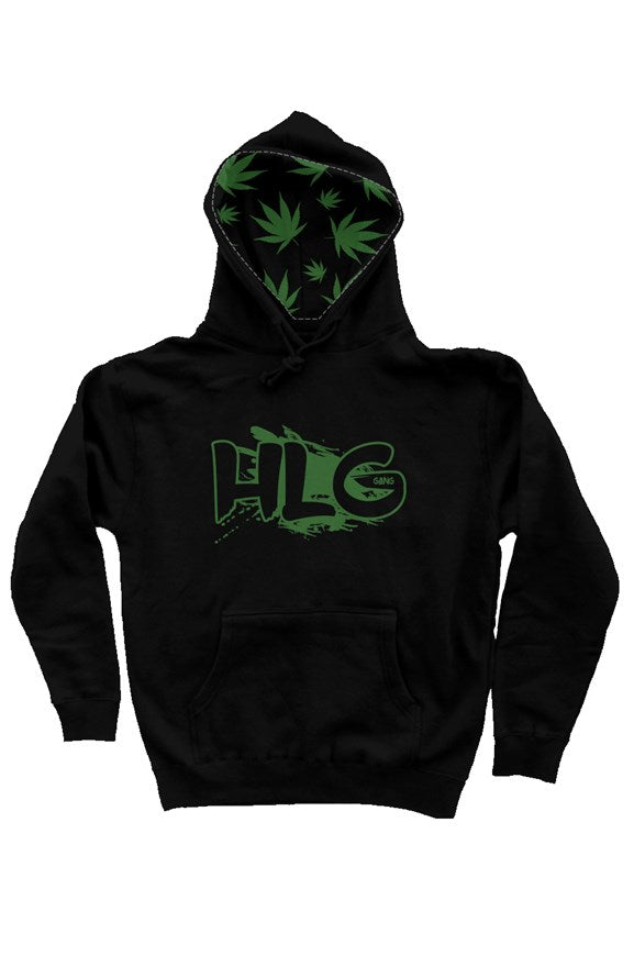 LV$ Green pigment-dyed hoodie – Loveless For Eternity