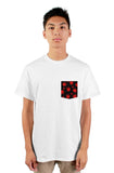 We Up  mens tshirt (Red-Black)