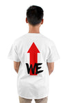 We Up  mens tshirt (Red-Black)