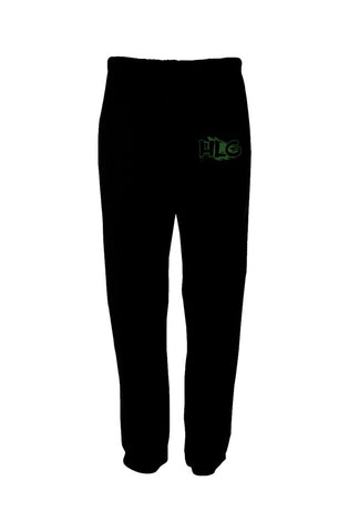 HLG Sweatpants With Pockets (Green Logo) 