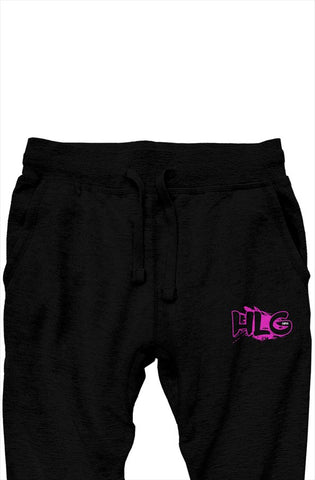 premium joggers (pink Logo) 