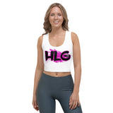 HLG Pink Logo Crop Top