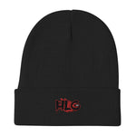 HLG Embroidered Beanie (Red Logo)