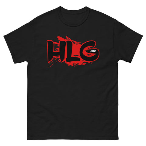 HLG Men's heavyweight tee (Red Logo)