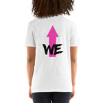 Pink Logo WE Up Short-Sleeve  T-Shirt