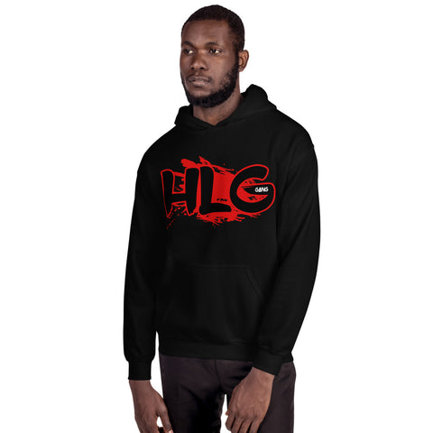 HLG Classic  Hoodie (Black/Red)