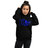 HLG   Hoodie (Blue/Black logo)