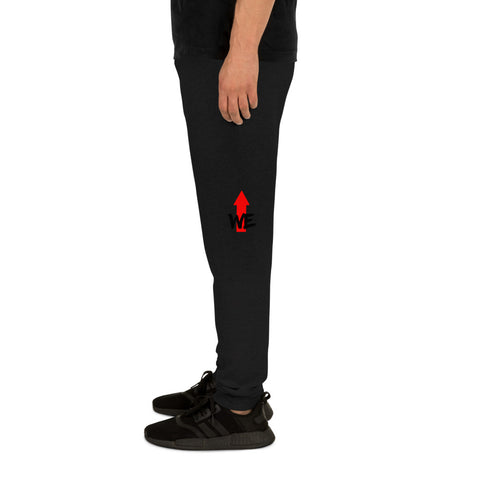 #WeUp Black Unisex Joggers