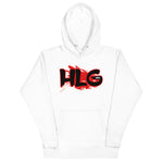 HIGH LIVEN  Hoodie (Black/red Logo)